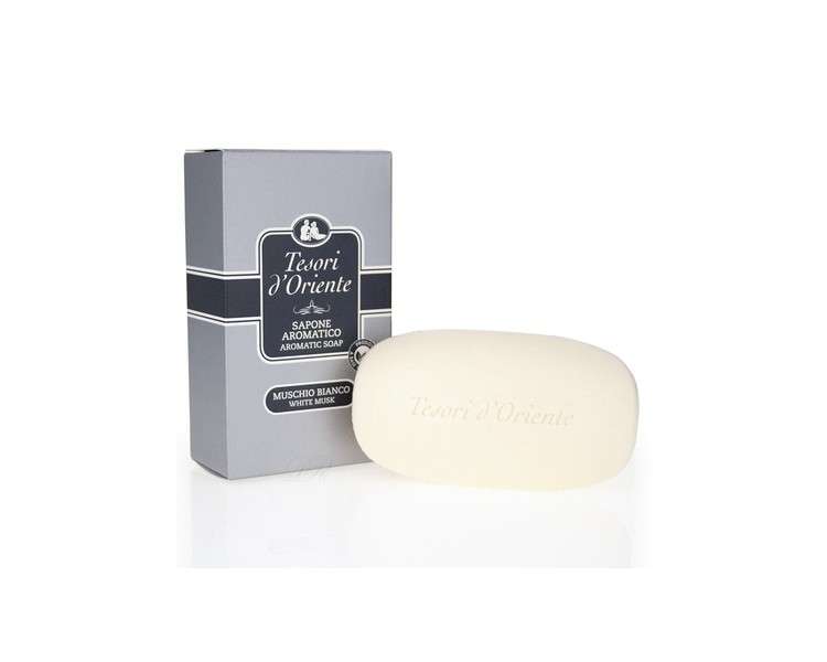 Tesori d'Oriente Muschio Bianco White Musk Soap 125g