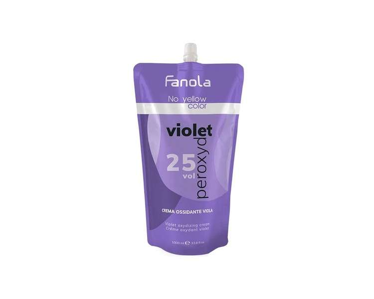 Fanola Purple Anti-Yellow Oxidant Cream 25 Vol 1000ml