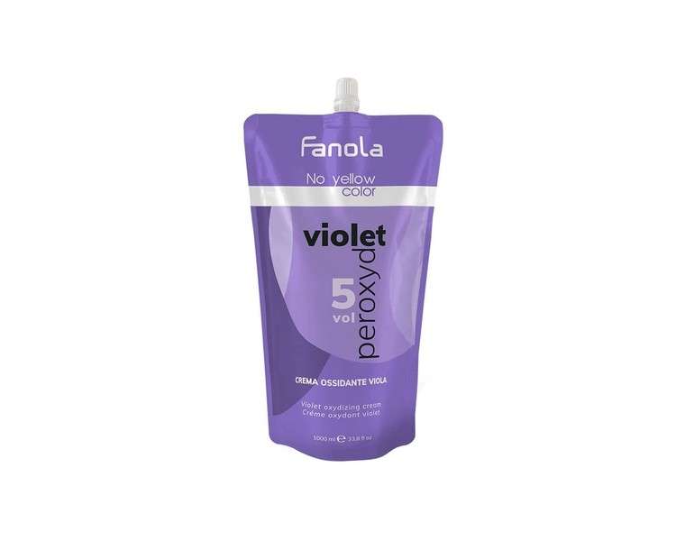 Fanola Purple Anti-Yellow Oxidant Cream 5 Vol 1000ml