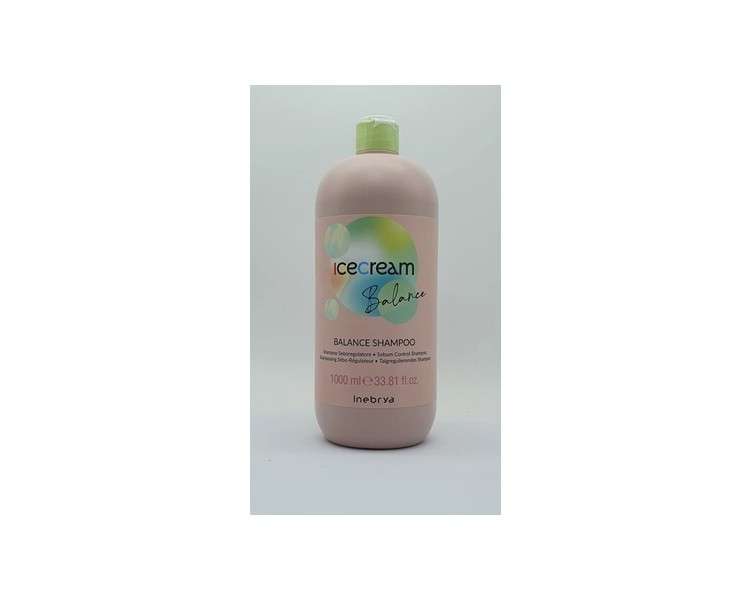 Inebrya Ice Cream Balance Seboregulating Shampoo 1000ml