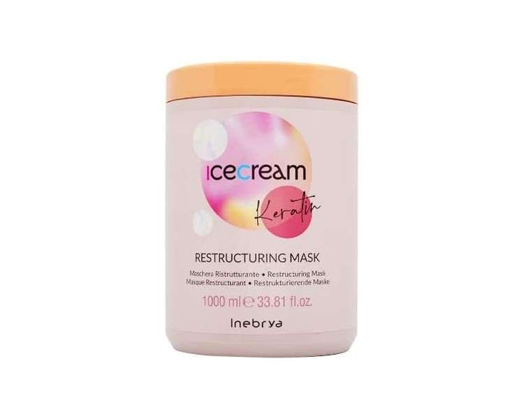 Inebrya Ice Cream Keratin Restructuring Mask 1000ml