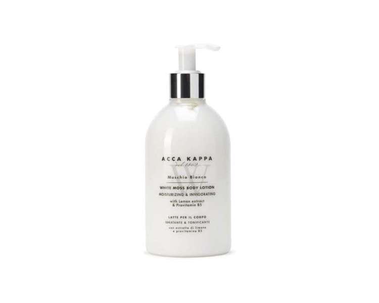 Acca Kappa White Moss Moisturizing and Toning Body Lotion 300ml