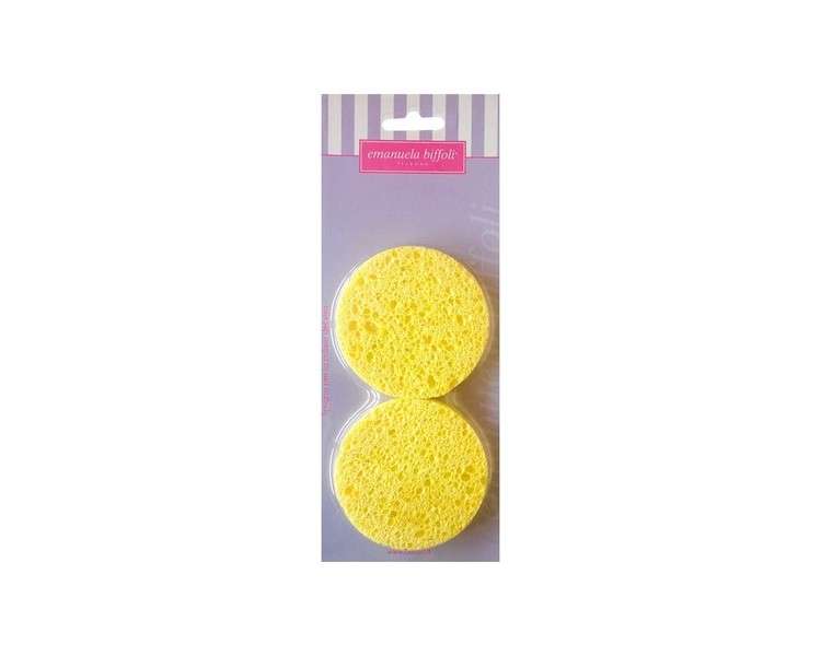 Biffoli Spugnetta 90 Strucco Makeup Remover Sponge - Pack of 2