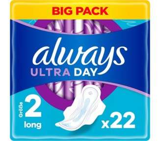 Always Ultra Long Sanitary Napkins with Wings