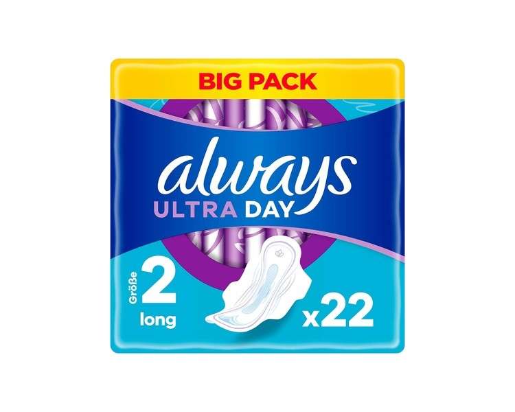 Always Ultra Long Sanitary Napkins with Wings