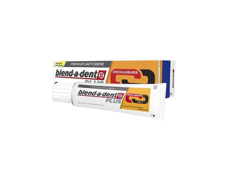 Blend-a-dent Premium Denture Adhesive Unbeatable Hold