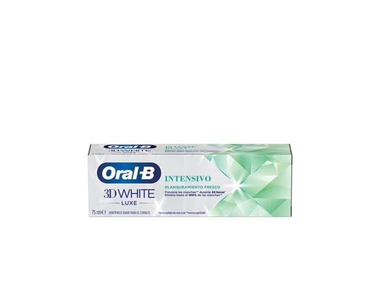 Oral-B 3D White Luxe Intensive Toothpaste 75ml