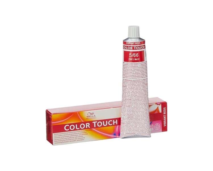 Wella Professional Color Touch Vibrant Reds 5/66 Light Brown Violet Intensive 60ml