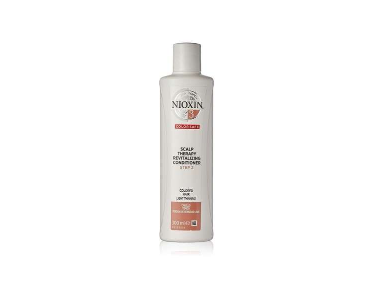 Nioxin System 3 Scalp Therapy Revitalizing Conditioner for Colored Hair with Light Thinning 300ml