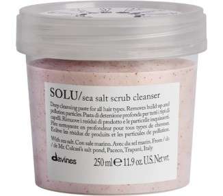 Davines Essential Hair Care Solu Sea Salt Scrub Cleanser 250ml
