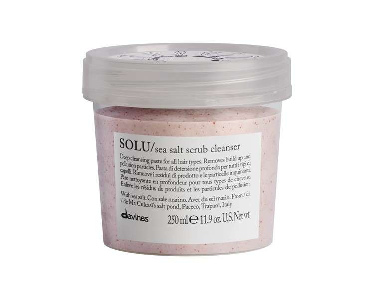 Davines Essential Hair Care Solu Sea Salt Scrub Cleanser 250ml
