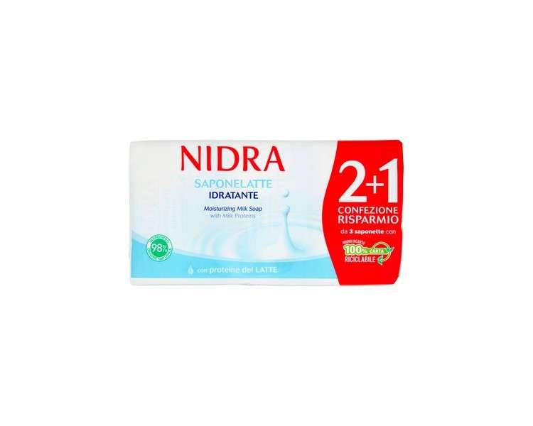 Palmolive Nidra Milk Bar Soap 90g - Pack of 3