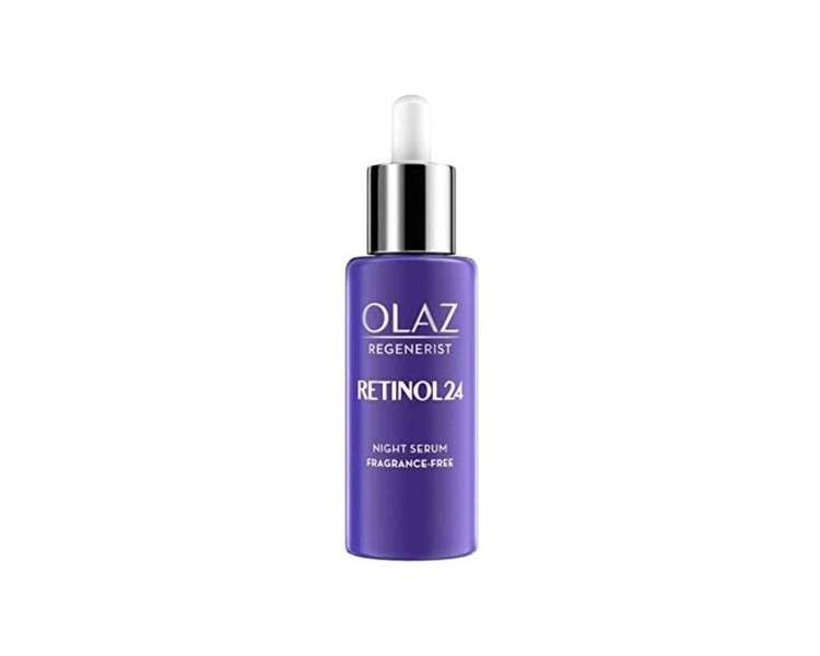 Olay Retinol24 Night Care Serum Fragrance Free with Retinol and Vitamin B3 40ml