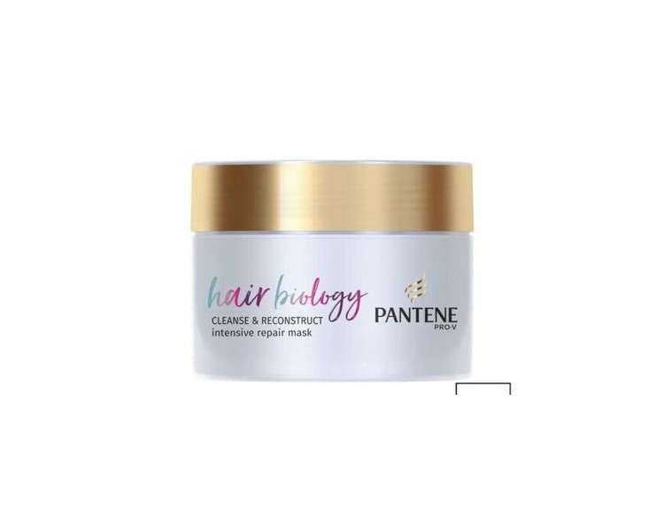Pantene Hair Biology Cleanse & Reconstruct Mask 160ml