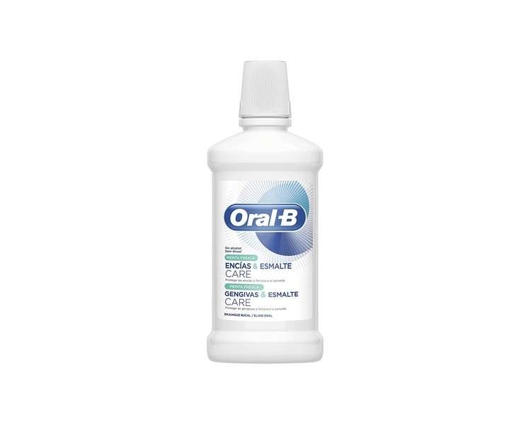 Oral-B Manual Gum and Enamel Care Fresh Mint Mouthwash 500ml