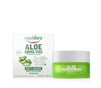 Equilibra Aloe Sensitive Anti-Wrinkle Cream with Filling Effect 50ml