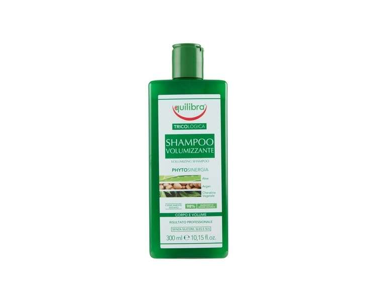 EQUILIBRA Volumizing Shampoo with Aloe, Argan, Keratin 300ml