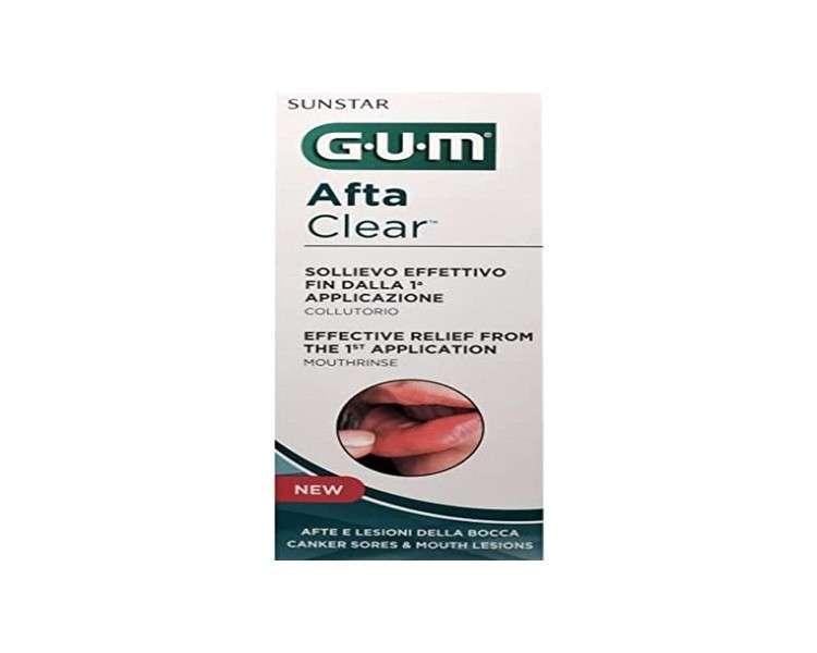 Gum Aftaclear Rinse 120ml