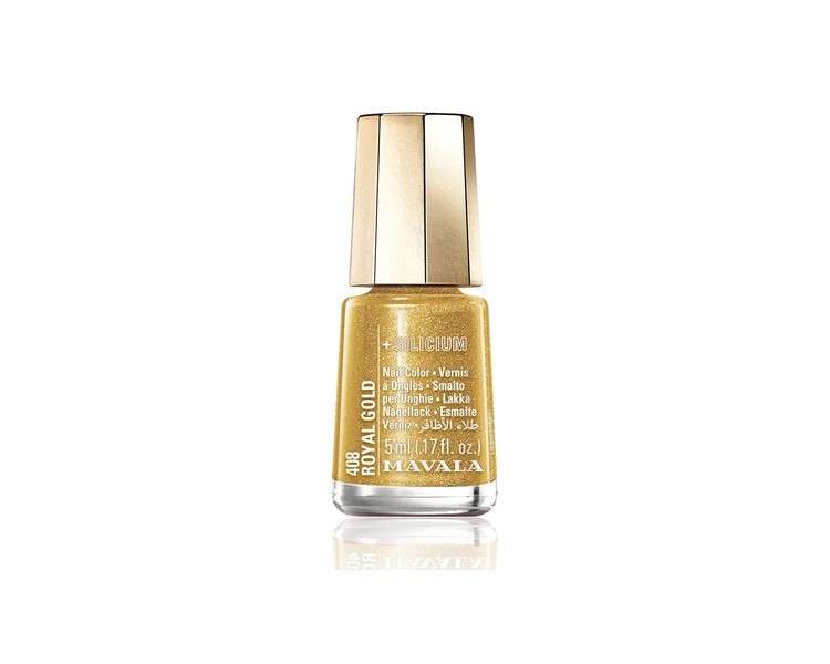 Mavala Nail Polish No. 408 Royal Gold 5ml