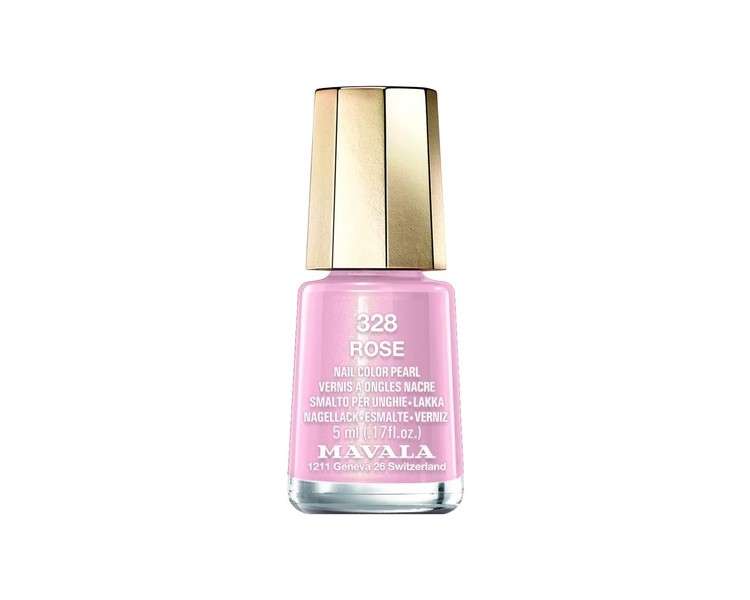 Mavala Nail Lacquer Nail Polish 328 Rose 5ml