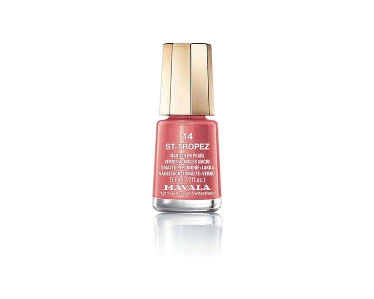 Mavala Nail Lacquer Nail Polish No. 14 St Tropez 0.17 Ounce