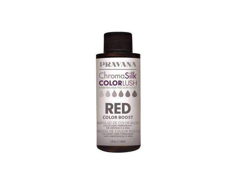 Pravana ChromaSilk ColorLush Color Boost Red 2oz