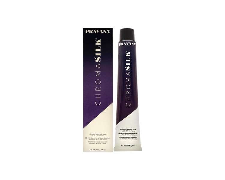 Pravana ChromaSilk Creme Hair Color 5.37 Light Golden Violet Brown Unisex 3oz