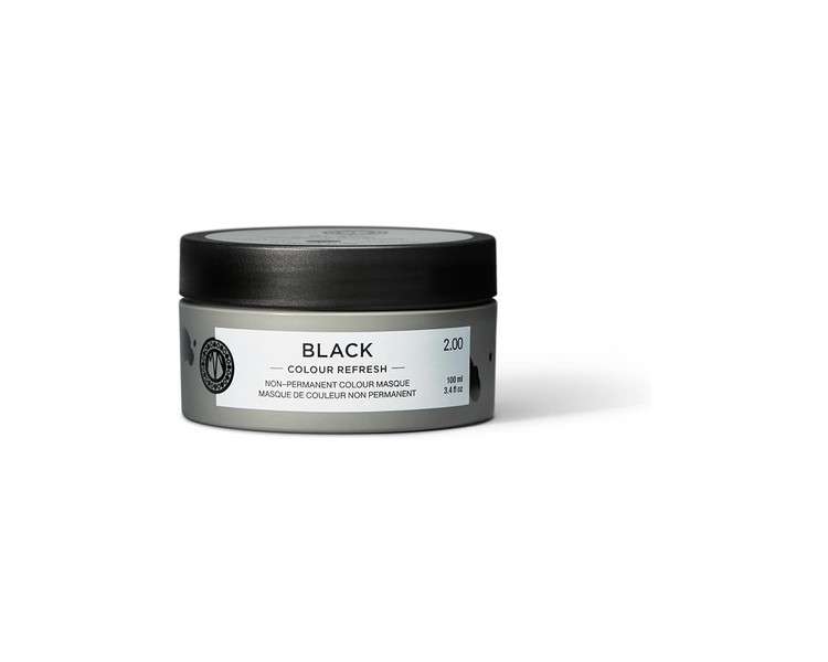 Maria Nila Colour Refresh Hair Mask Black 100ml