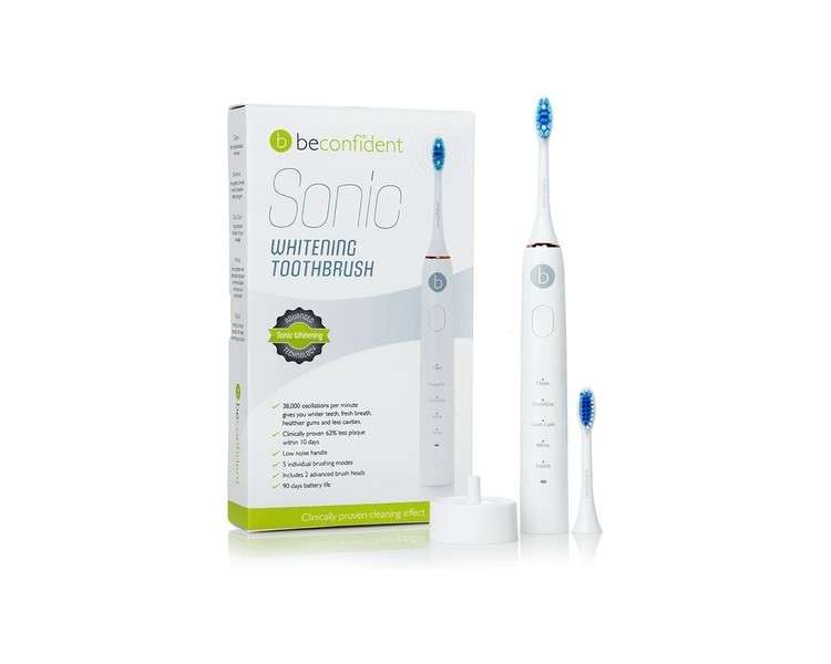 Beconfident Sonic Electric Whitening Toothbrush Whiterose Gold Unisex