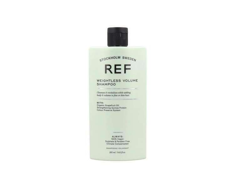 REF Weightless Volume Shampoo 285ml