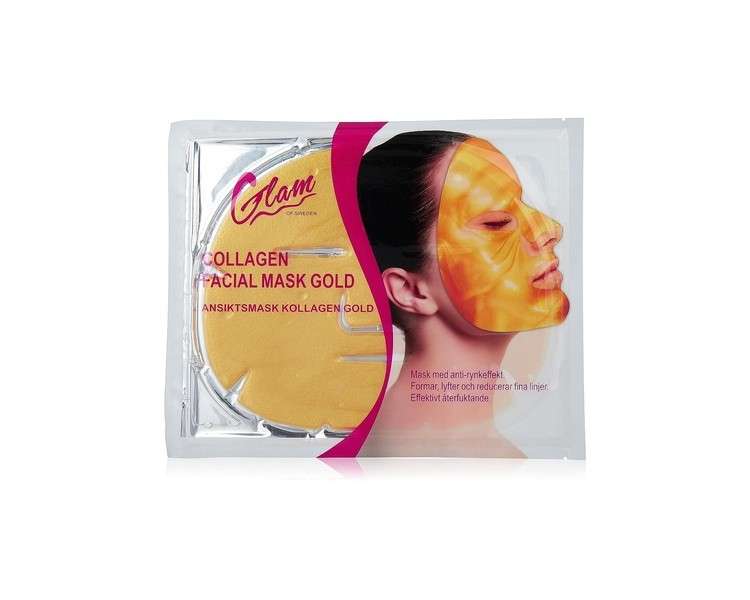 Glam of Sweden Collagen Facial Mask Gold