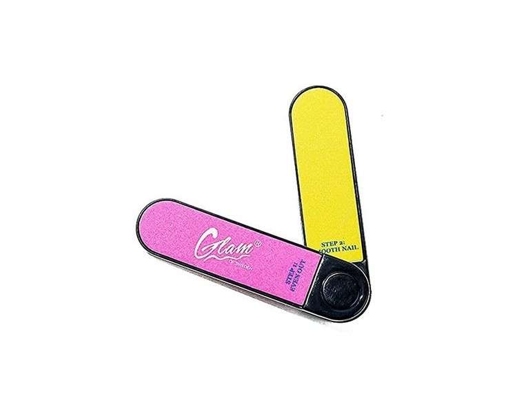 Glam Of Sweden Nail File 4-Steps Foldable 1pc 22g