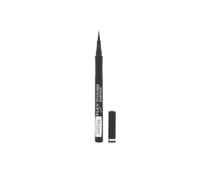 Isadora Flex Tip 80 Deep Black Eyeliner 1ml