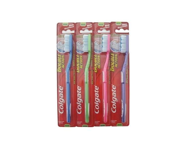 Colgate Double Action Toothbrush Medium 18cm