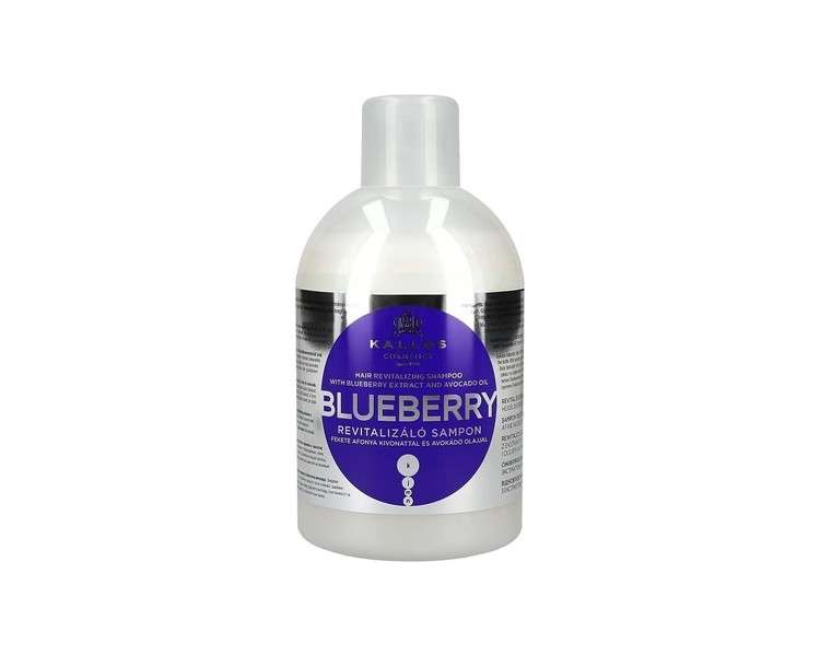 Kallos Hair Revitalizing Shampoo with Blueberry Extract and Avocado Oil 1000ml