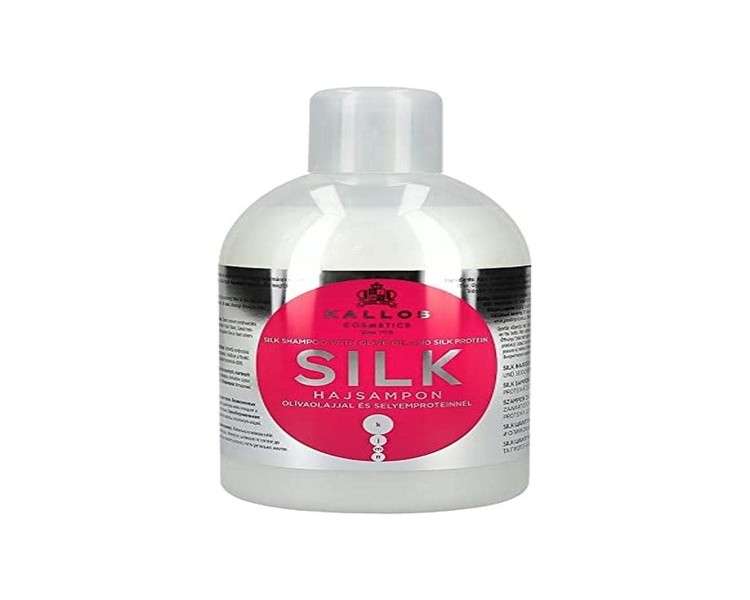 Kallos Kjmn Silk Hair Regenerating Shampoo 1000ml