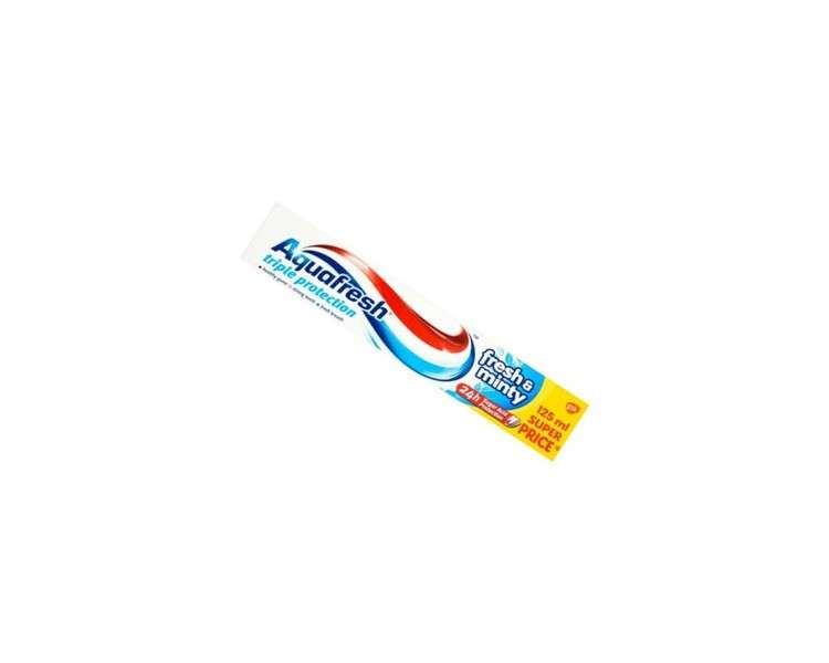 Aquafresh Triple Protection Fresh & Minty Toothpaste 125ml