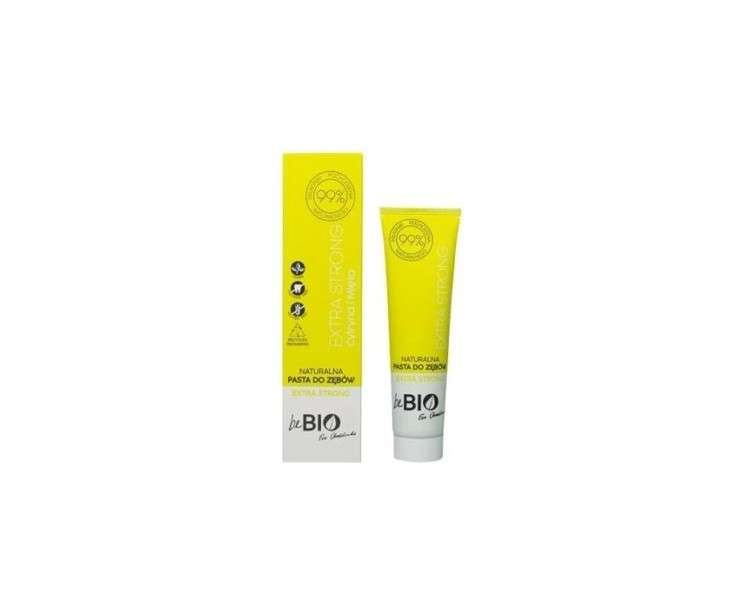 Bebio Natural Toothpaste Extra Stark Lemon And Mint 100ml