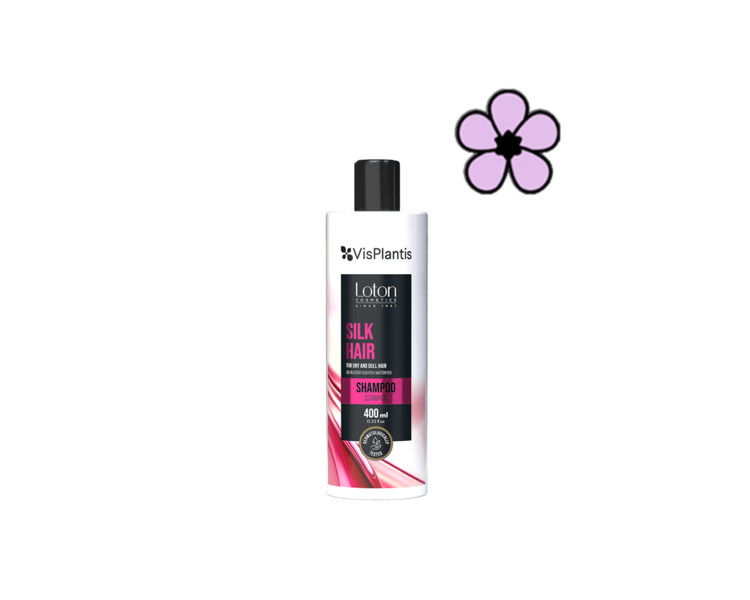 Vis Plantis Loton Silk Smoothing Shampoo For Dry And Dull Hair 400ml