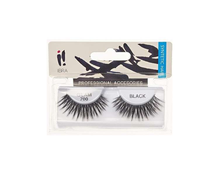 IBRA Makeup GLAM 700 False Eyelashes with Eyelash Band