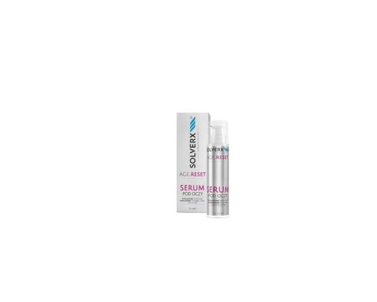 SOLVERX Age.Reset Eye Serum - Smooths Wrinkles and Reduces Swelling