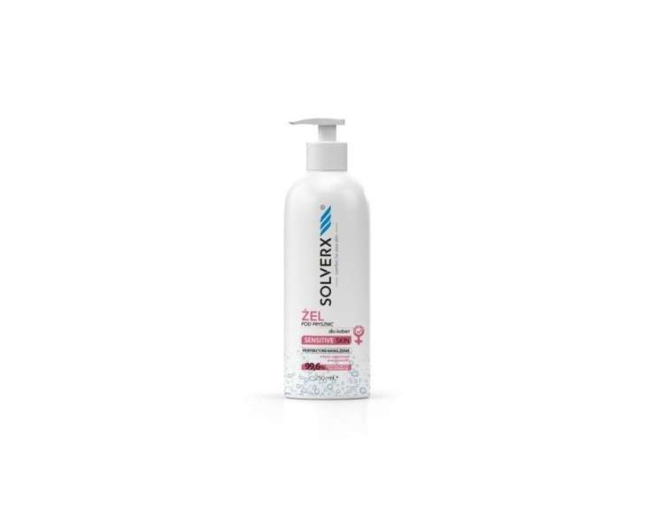 SOLVERX Sensitive Skin Shower Gel for Sensitive Skin 250ml