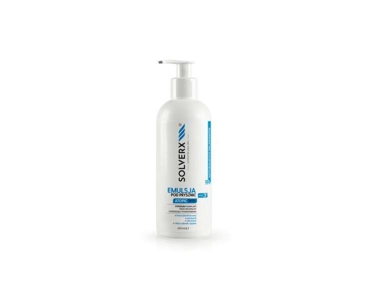 SOLVERX Atopic Skin Soothing and Anti-Inflammatory Shower Emulsion 250ml