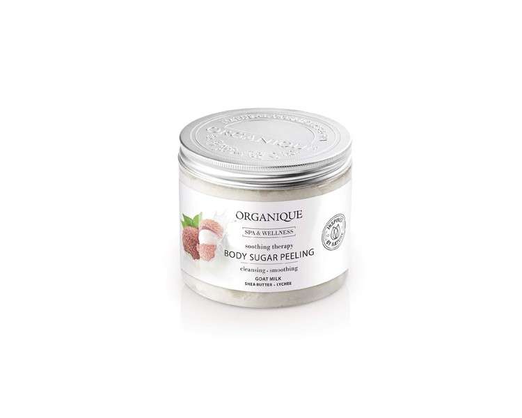 Organique Goat Milk & Lychee Sugar Scrub 200ml