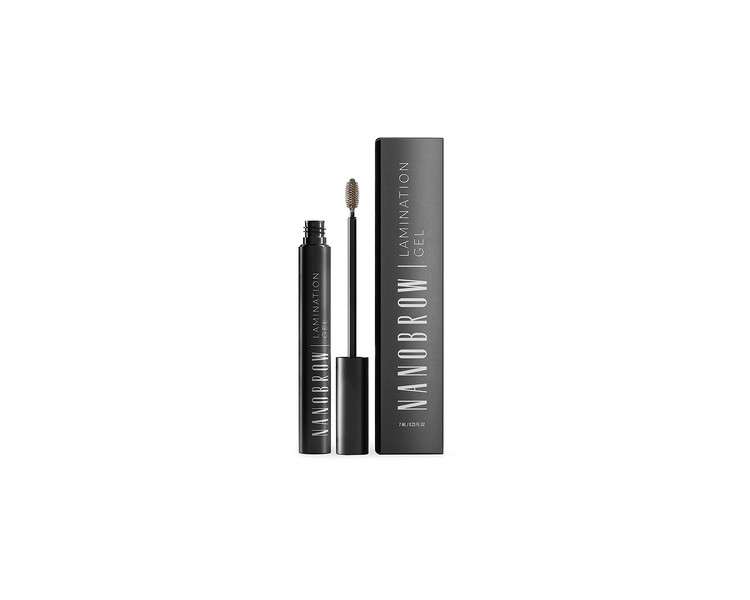 Nanobrow Beige Eyebrow Gel - Colorizing Eyebrow Gel for Styling and Make-up 2 in 1