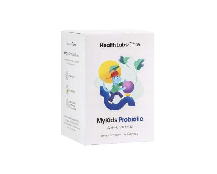 MyKids Probiotic Synbiotic for Children by Gesundheit Labs 30 Packets