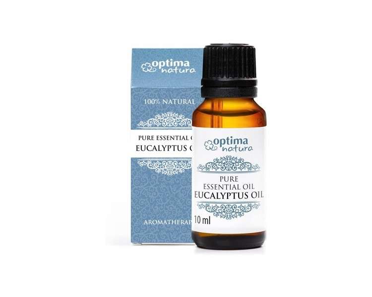 Optima Natura 100% Pure Eucalyptus Essential Oil for Aromatherapy 10ml