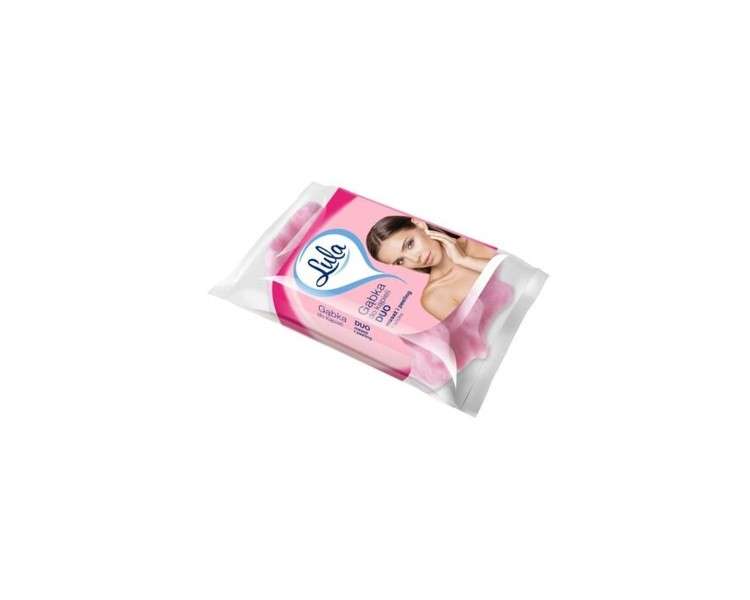 LULA DUO Massage and Exfoliating Bath Sponge