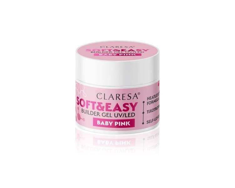 Claresa Soft&Easy Baby Pink Builder Gel 45g