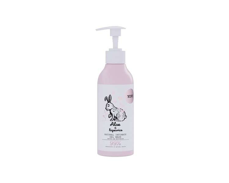 YOPE Natural Intimate Gel Wash with Aloe and Licorice